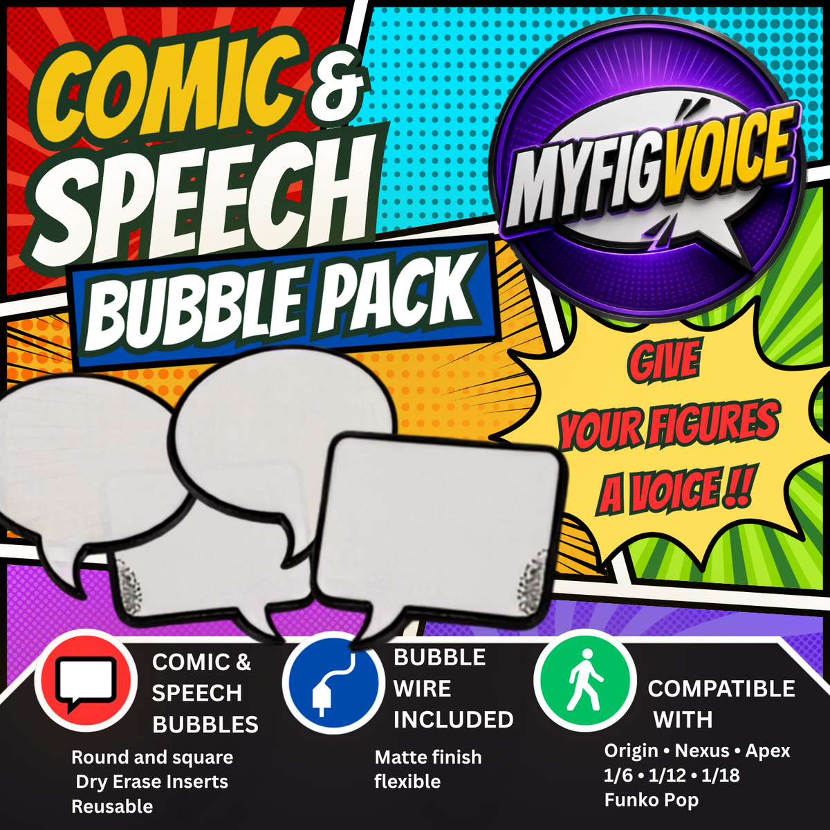 Comic & Speech Bubble Pack