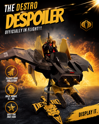 Destro Iron Grenadier Despoiler Flight Stand