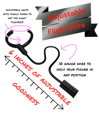 Action Figure Display Stand with Speech Bubbles - MyFigVoice